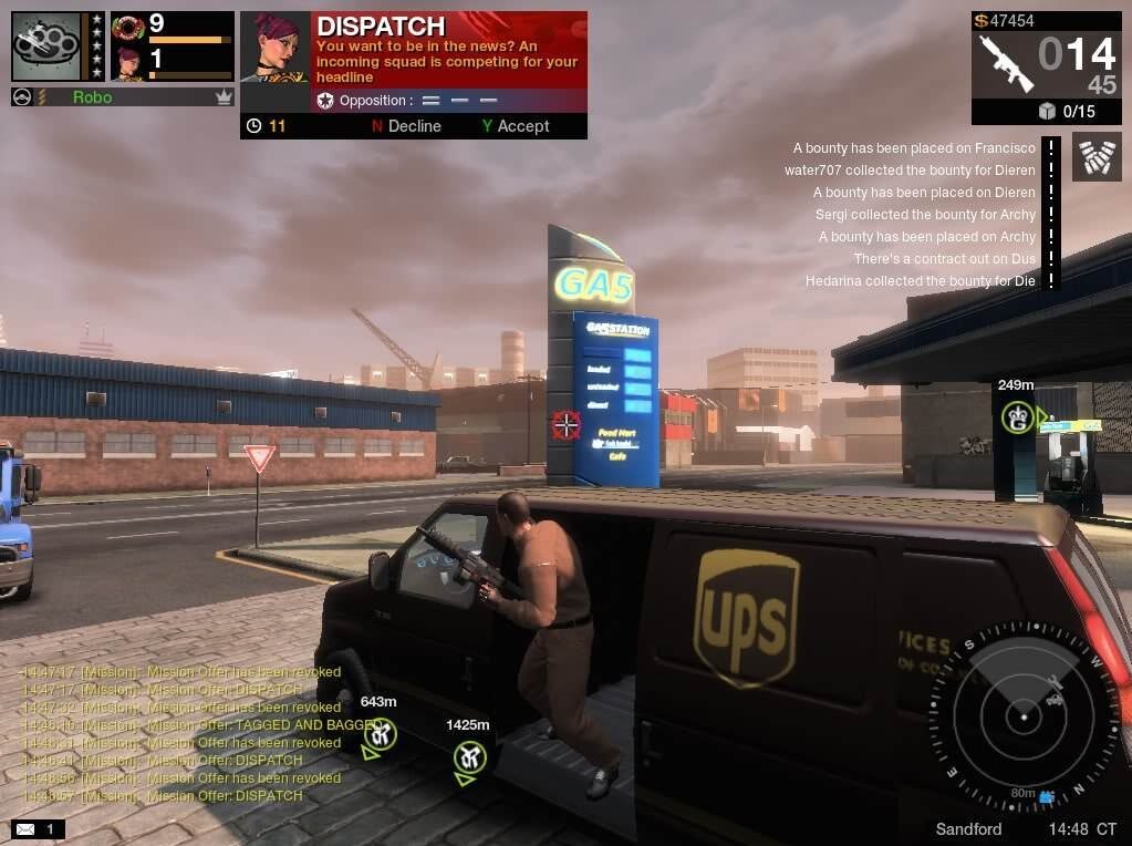 the UPS Man APB the UPS Man