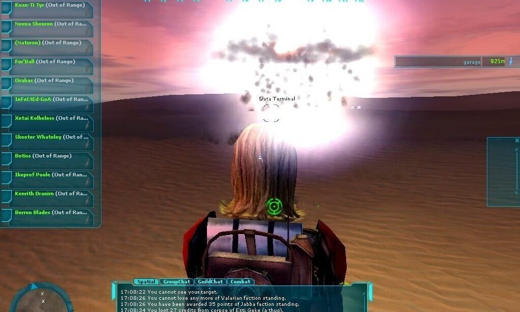 SWG base Nuke Nuking in SWG